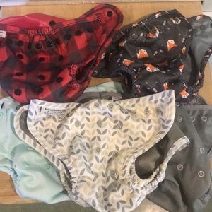 Button Cloth Diaper covers (5)